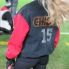 Chiefs Game Brittany Mahomes Varsity Jacket