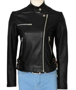 Chloë Grace Moretz The 5th Wave Best Black Leather Jacket