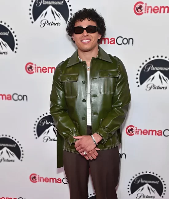 CinemaCon 2023 Anthony Ramos Jacket