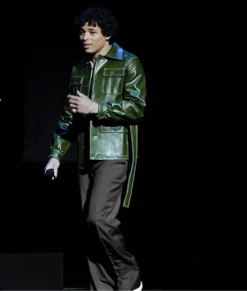 CinemaCon 2023 Anthony Ramos Real Leather Jackets