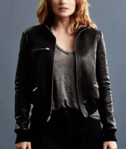 Claire Dearing Leather Jacket