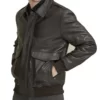 Classic Brown A-2 Flight Leather Jacket