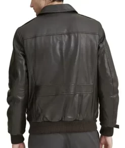 Classic Brown A-2 Flight Real Leather Jacket