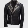 Classic Spiked Leather Jacket
