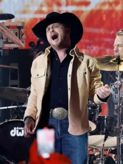 Cody Johnson Cmt Awards Real Suede Leather Jacket