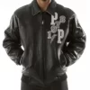 Come-Out-Fighting-Pelle-Pelle-Tiger-Black-Leather-Jacket