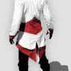 Connor Kenway Assassins Creed White And Red Hoodie Best Leather Coat