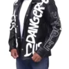 Cool As Ice Vanilla Ice (Johnny) Black Biker Leather Jacket