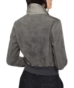 Criminal Minds Jennifer Jareau Maroon Geniune Suede Leather Jacket