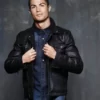 Cristiano Ronaldo Leather Jacket