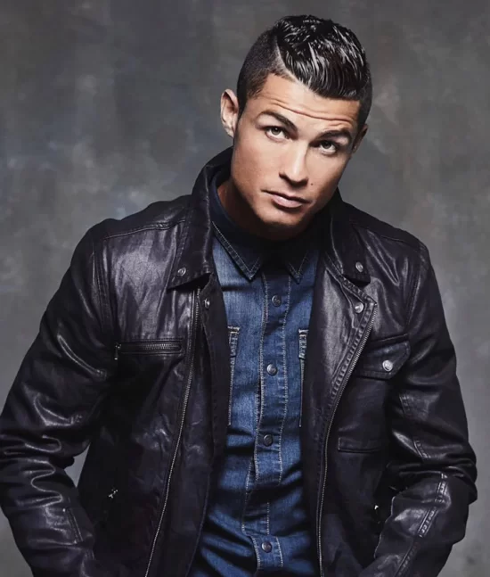 Cristiano Ronaldo Top Leather Jacket