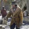 Cullen Bohannon Hell On Wheels Geniune Leather coat