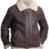 Curtis Brown SF Flight Farrier Pilot Costume Best Leather Jacket