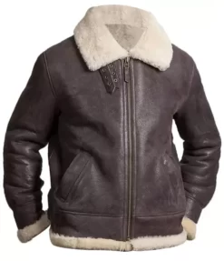 Curtis Brown SF Flight Farrier Pilot Costume Best Leather Jacket
