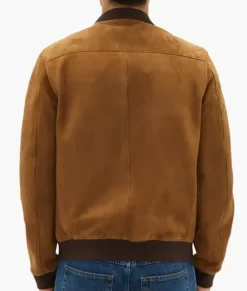 Curtz Suede Leather Bomber Real Leather Jacket