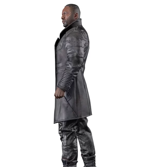 Cyberpunk 2077 Phantom Liberty Idris Elba Leather Coat