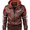 Cyberpunk 2077 Samurai Brown Jacket Real Leather jackets