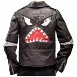 Daft Punk Shark Pure Leather Jacket