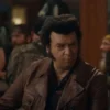 Danny Mcbride The Righteous Gemstones Brown Real Leather Jacket