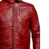Daredevil Red Genuine Leather Jacket