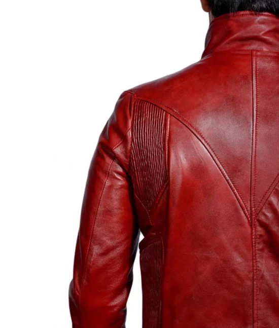 Daredevil Red Real Leather Jacket