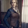 Defiance Julie Mayor Amanda Rosewater Leather Jacket