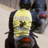 Derek Luke aka Biker Boyz Kid Yellow Motorcycle Pure Leather Jacket