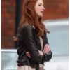Doctor Who Amy Real Leather Jacket