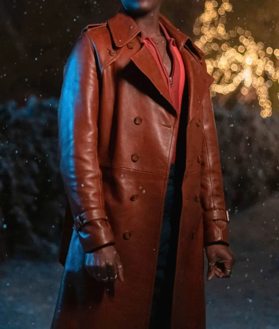 Doctor Who Ncuti Gatwa Brown Leather Coat