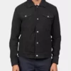 Dominic Men’s Black Pure Leather Jacket