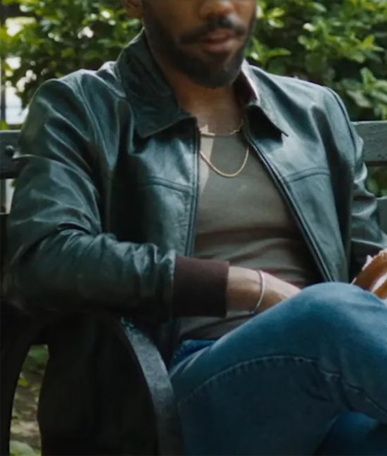 Donald Glover Green Best Leather Jacket