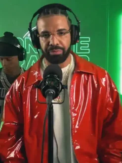 Drake On The Radar Leather Jacket