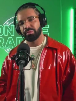 Drake On The Radar Real Leather Jacket