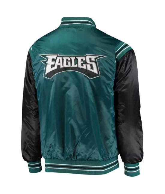 Eagles Green Black Varsity Jacket Pure blazer
