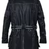 Elder Maxson Black Leather Coat