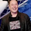 Elon Musk Tesla Event Real Leather Jacket