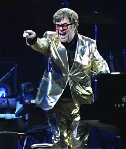 Elton John Glastonbury Festival Blazer