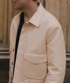 Emily in Paris S03 Gabriel Original Leather Jacket