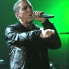 Eminem Black Leather Bomber Jacket