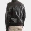 Ezekiel Men’s Black Leather Jacket