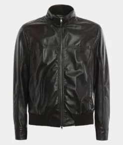 Ezekiel Men’s Black Top Leather Jacket