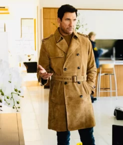 FBI Most Wanted Dylan McDermott Remy Leather Coat