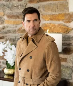 FBI Most Wanted Dylan McDermott Remy Top Leather Coat