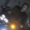 FUBAR Arnold Schwarzenegger Black Leather Biker Jacket