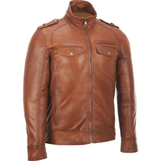 Fadcloset Patt Leather Jacket
