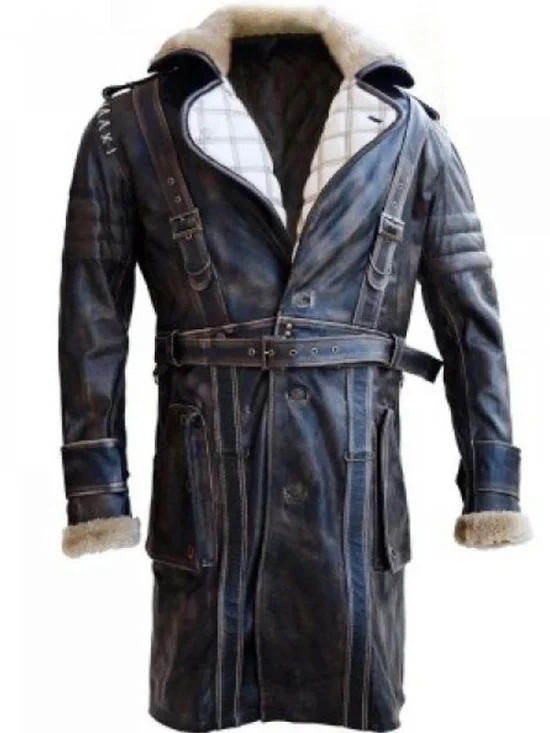 Fallout 4 Elder Maxson Battlecoat Jacket Front