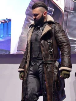 Fallout 4 Elder Maxson Battlecoat Real Leather Jacket
