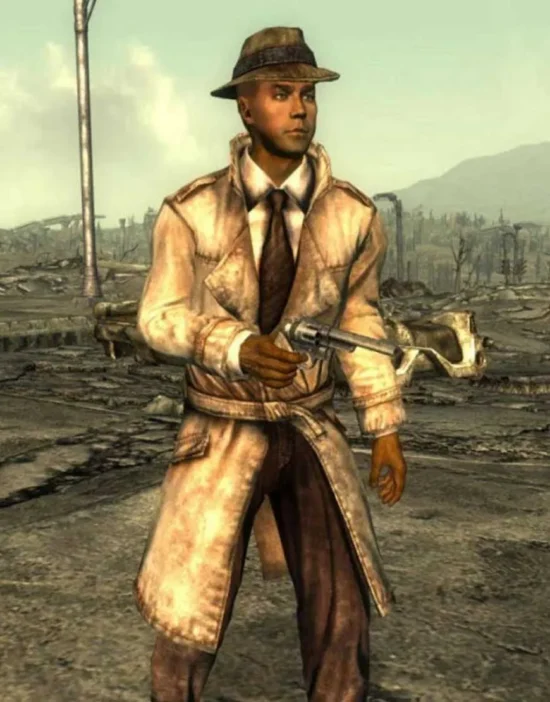 Fallout 4 Mysterious Stranger Leather Coat