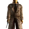 Fallout 4 Mysterious Stranger Real Leather Coat