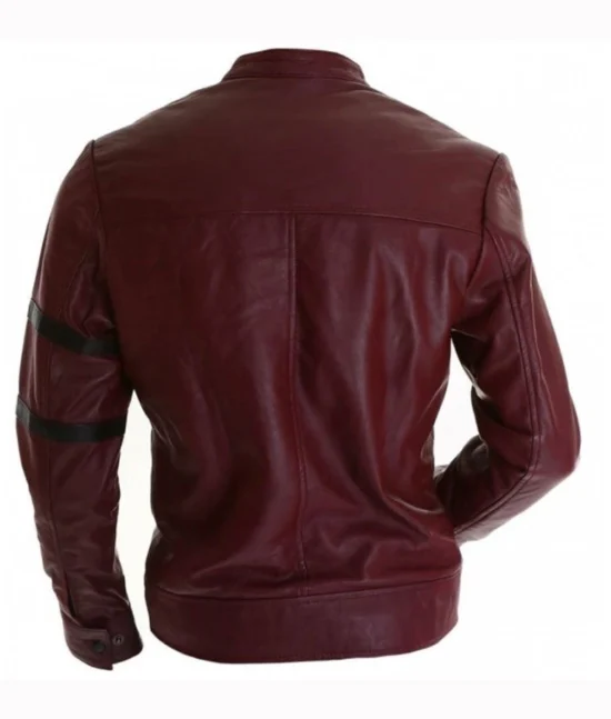 Fast And Furious 6 Vin Diesel Leather Jacket Back